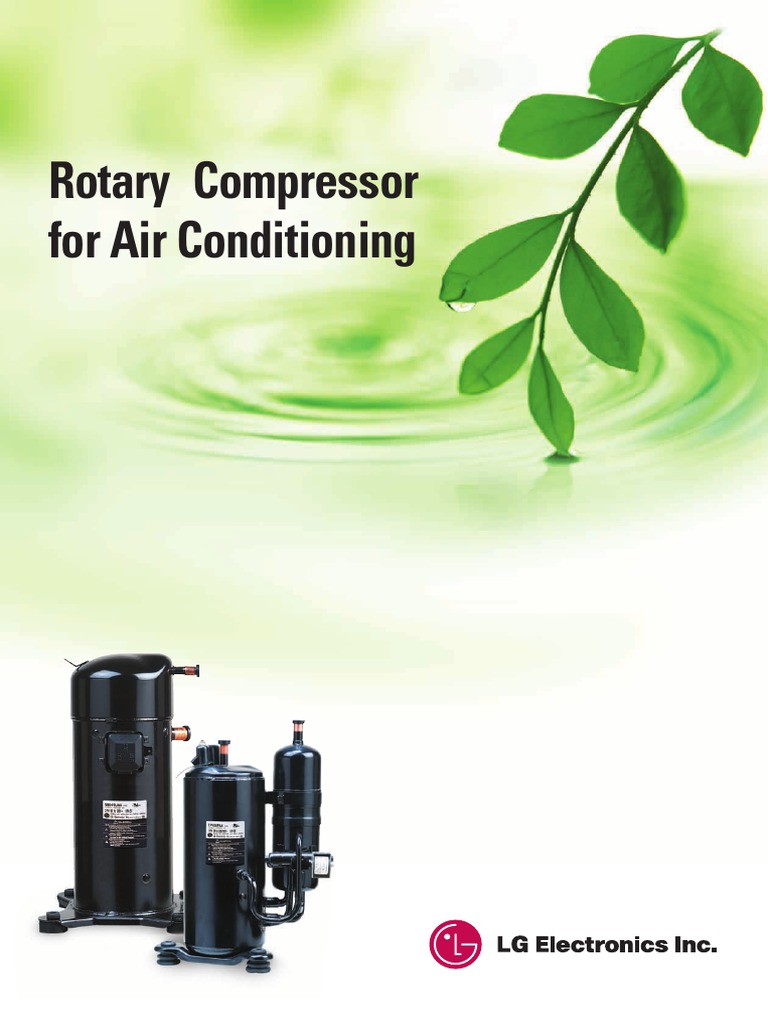 LG Rotary Catalog | PDF | Air Conditioning | Power Inverter