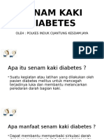 Senam Kaki Diabetes