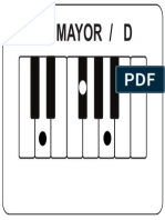 Acordes Mayores D Piano