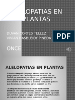 Presentacion PowerPoint Alelopatias