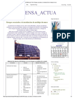 PARA - PIENSA - ACTUA - Riesgos Asociados A La Instalaciòn de Moldaje de Muro PDF