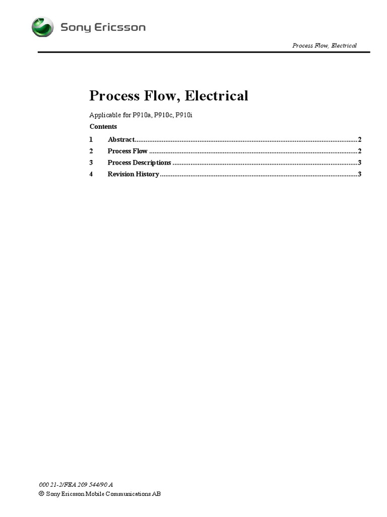Process Flow PDF | PDF