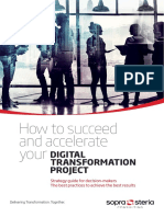 Whitepaper How to Succeedand Accelerate Your Digital Transformation Project