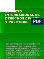 El Pacto Internacional de Derechos Civiles y Politicos