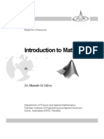 Introduction To MATLAB - Sikander M. Mirza
