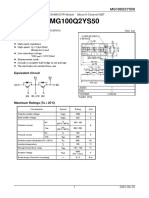 IGBT Module MG100Q2YS50 PDF