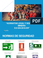 Normativa Legal y Vigente en Mineria