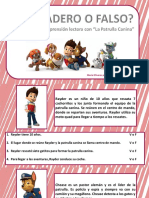 Trabajamos La Comprensión Lectora Con "La Patrulla Canina" PDF