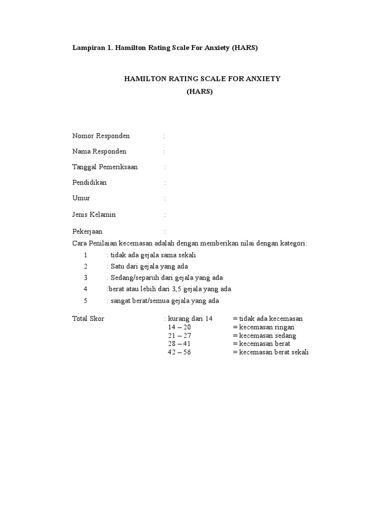 Skala Hars Fix | PDF