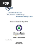 Download Meezan Bank Internship Report by sehriana SN34579302 doc pdf