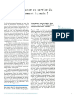 Vue D'ensemble - La Croissance Au Service Du Développement Humain