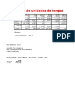 Conversion de Unidades de Torque