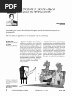 é Eficiente o Uso de Apelos Sexuais Da Propaganda