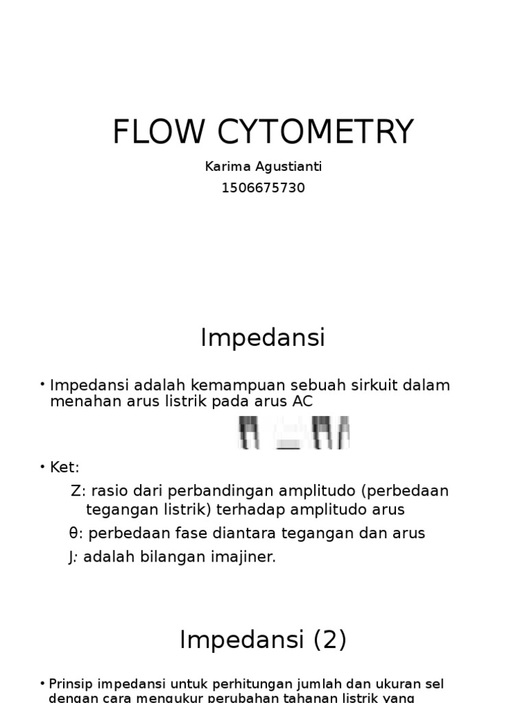 Flow Cytometry | PDF