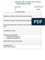 Curriculum Plan Language Fall 2016 CD 258 2