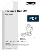 Portable Cut-Off: MODEL 2414NB