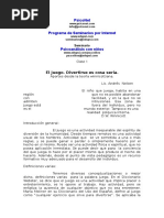 El Juego. Divertirse Es Cosa Seria. Nelken.