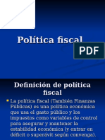 Politica Fiscal
