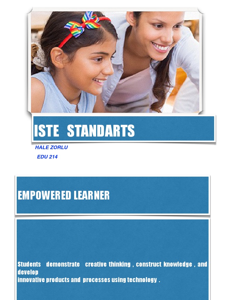 Untitled-5 My Iste Standards | PDF | Learning | Cognitive Science