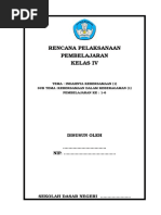 Download Rencana Pelaksanaan Pembelajaran RPP Tematik Kurtilas  Kelas IV Tema 1-6 Tahun Pelajaran 2016-2017 by Yadi Nugraha SN345825911 doc pdf