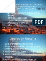 Operaciones y Procesos Unitarios