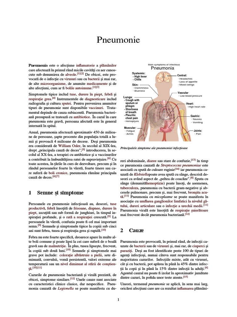 Pneumonie | PDF