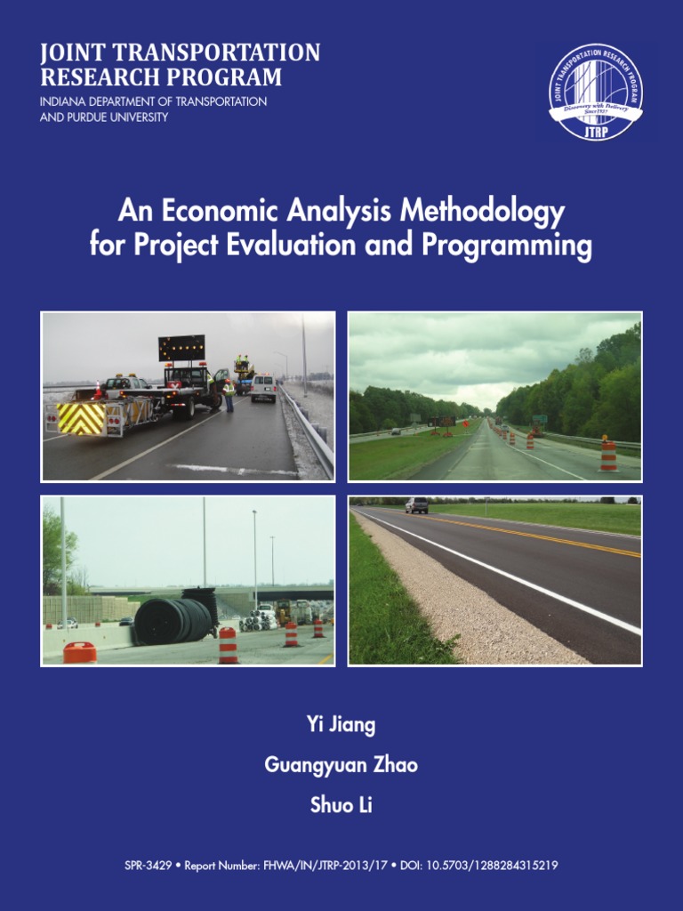 Economic Analysis for Highway Projects | PDF | Cost–Benefit Analysis ...