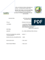 Año de La Inversion para El Desarrollo Rural y La Seguridad Alimentaria