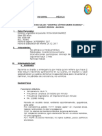 Informe Médico