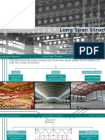 Long Span Structures: Long Span Beams Long Span Trusses Portal Frames