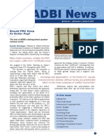 ADBI News: Volume 1 Number 2 (2007)