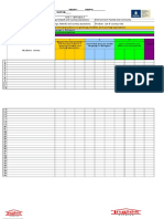 Bloque 1 Second Grade Evaluation Instrument