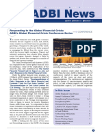 ADBI News: Volume 3 Number 1 (2009)