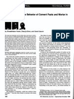 Strain-Rate Sensitive Behavior of Cement Paste and Mortar in Compression