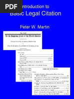 Basic Legal Citation PDF