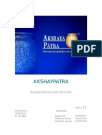 Akshaypatra: Business Process and Structure