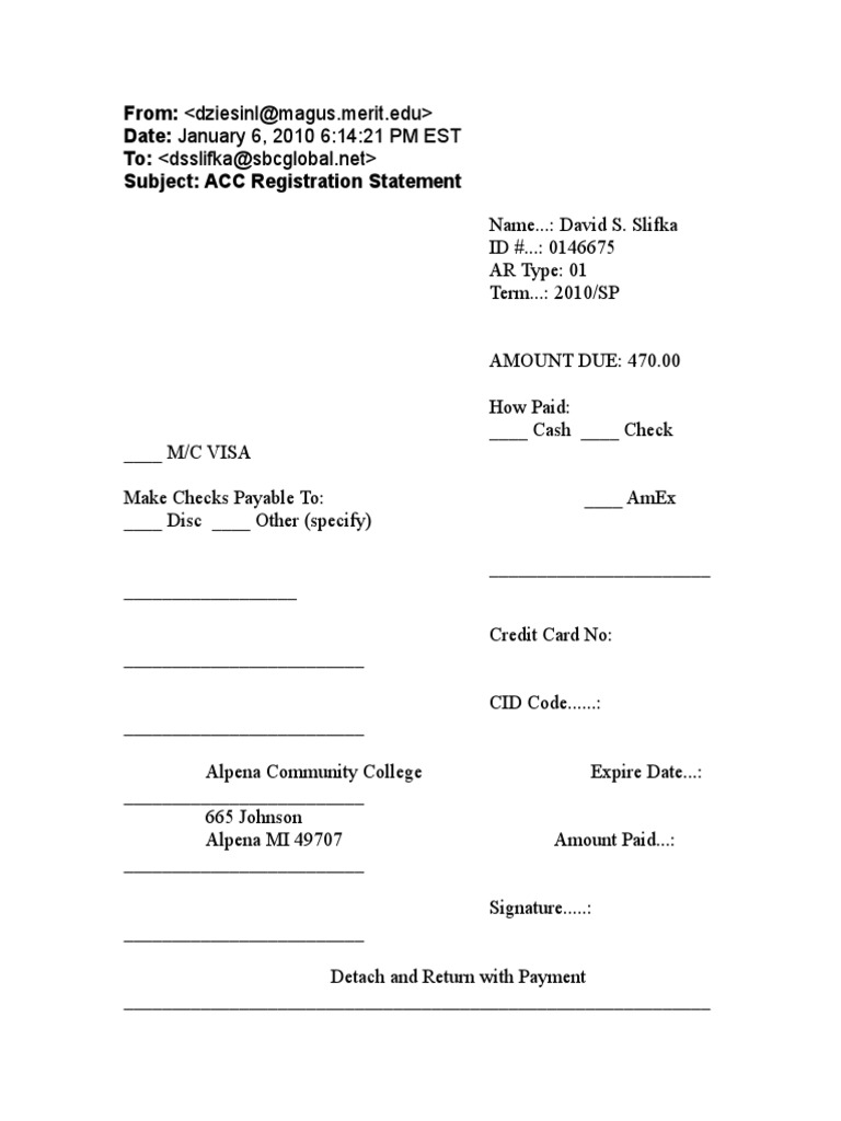2010 Spring ACC Registration Statement | PDF | Economies | Credit Card