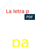La Letra P