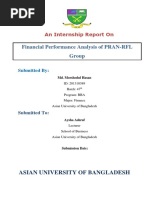 Download PRAN-RFL Financial Performance Analysis by morshedul hasan SN345846465 doc pdf