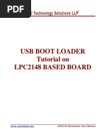 Usb Boot Loader Tutorial On Lpc2148 Based Board: LPC2148 Bootloader User Manual