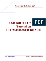 Usb Boot Loader Tutorial On Lpc2148 Based Board: LPC2148 Bootloader User Manual