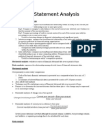 Financial Statement Analysis