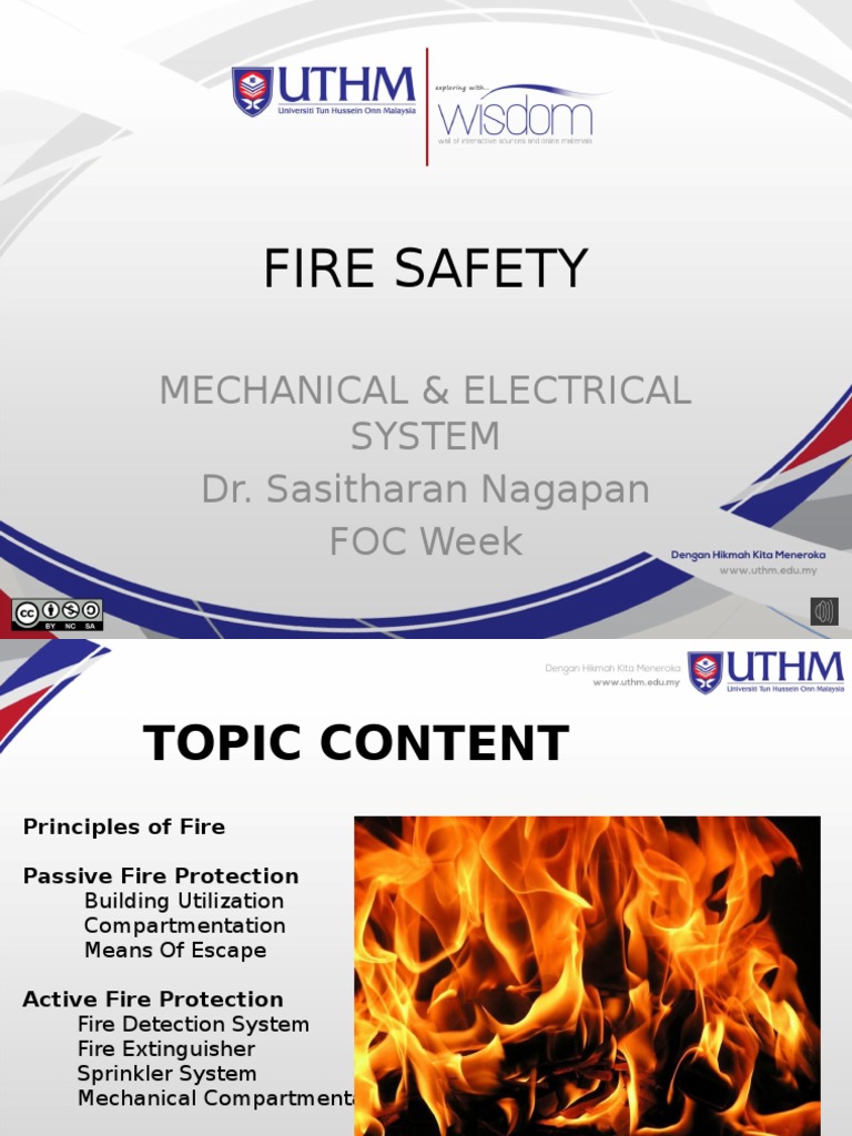 Fire Safety Principles and Protections | PDF | Fire Sprinkler System ...
