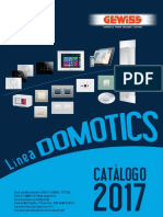 Gewiss Catálogo Domotics 2017