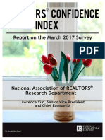 REALTORS® Confidence Index March 2017