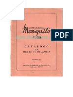 Mosquito M 50 Catalogo Piezas de Recambio 5997