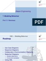 Einführung in Software Engineering: 7. Modeling Behaviour