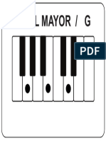 Acordes Mayores G Piano