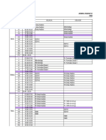 Jadwal Kuliah Semester Genap Tahun Akademik 2014/2015 Program Studi Farmasi - Fikes