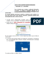 Pasi Instalare Aplicatie PDF